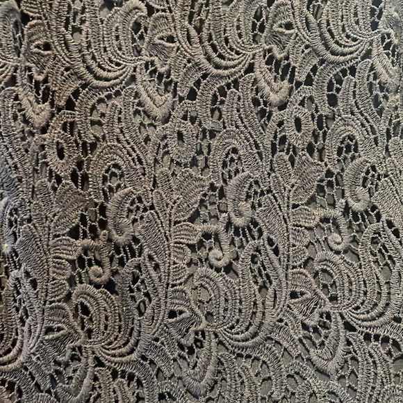 Ann Taylor Loft Dress - 6 Petite - Blue Lace Shift Dress - Picture 4 of 4